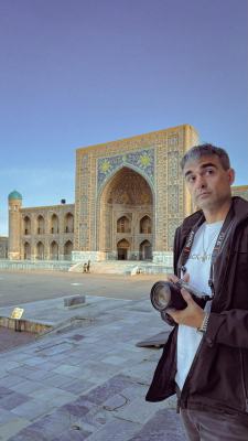 Photographing Samarkand